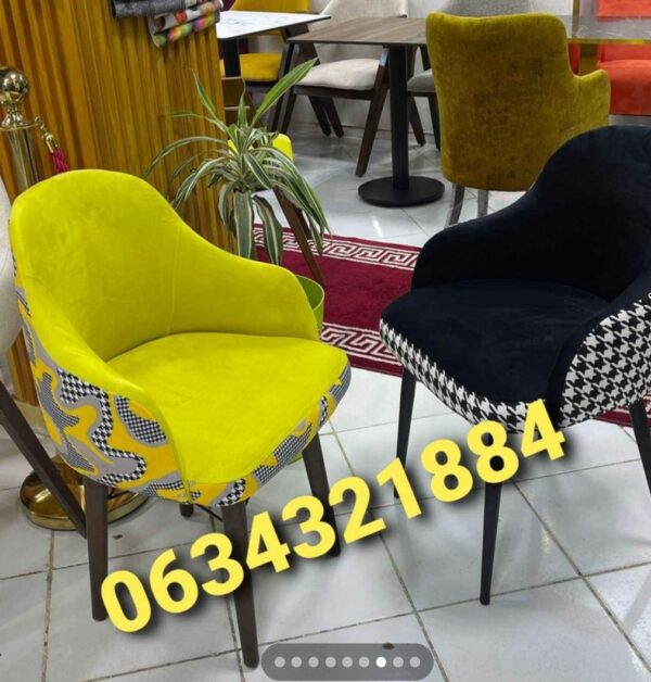 Vente des chaises et tables pour café maroc